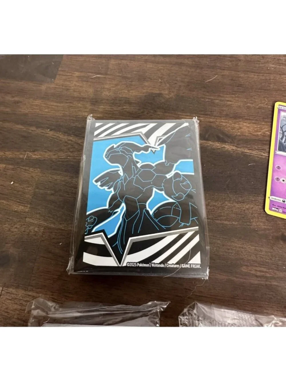 337 POKEMON cards + energy & protective sleeves.